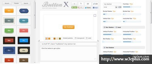 Webarti CSS3 Button Maker