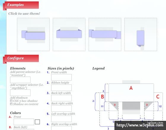 3D Ribbon Generator