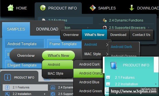 CSS3 Menu